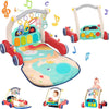 Gimnasio para bebés con andador, gimnasio con piano para patear y tocar