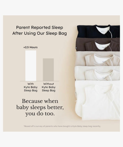 KYTE BABY Saco de dormir unisex con rayón para bebés y niños pequeños, 2,5 Tog, Talla M