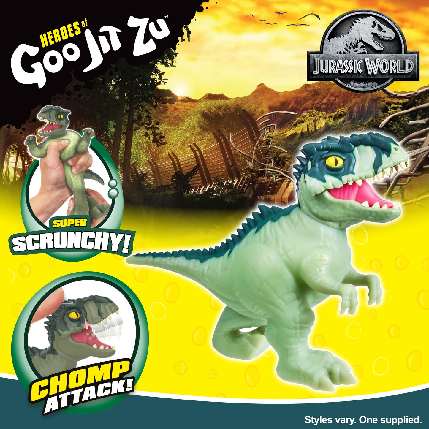Heroes of Goo JIT Zu - Juguete de mundo Jurásico
