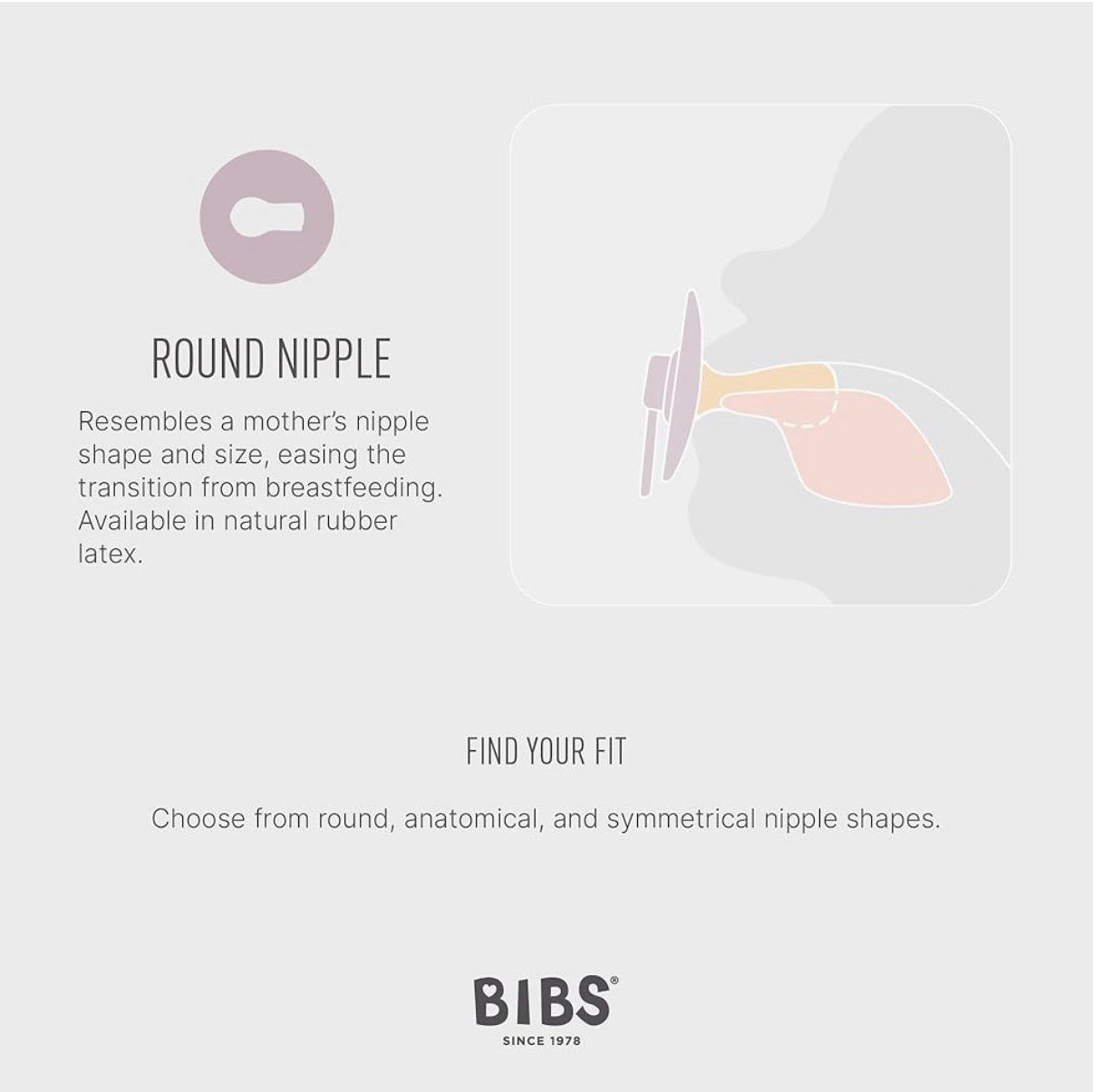 BIBS - Chupetes Colour Studio, sin BPA, juego de 2, size 1 +0m
