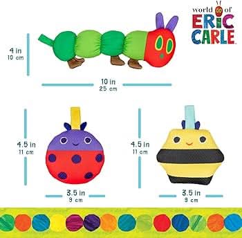 Kids Preferred Eric Carle - Juguetes para niños pequeños
