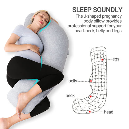 Momcozy Almohadas de embarazo en forma de J