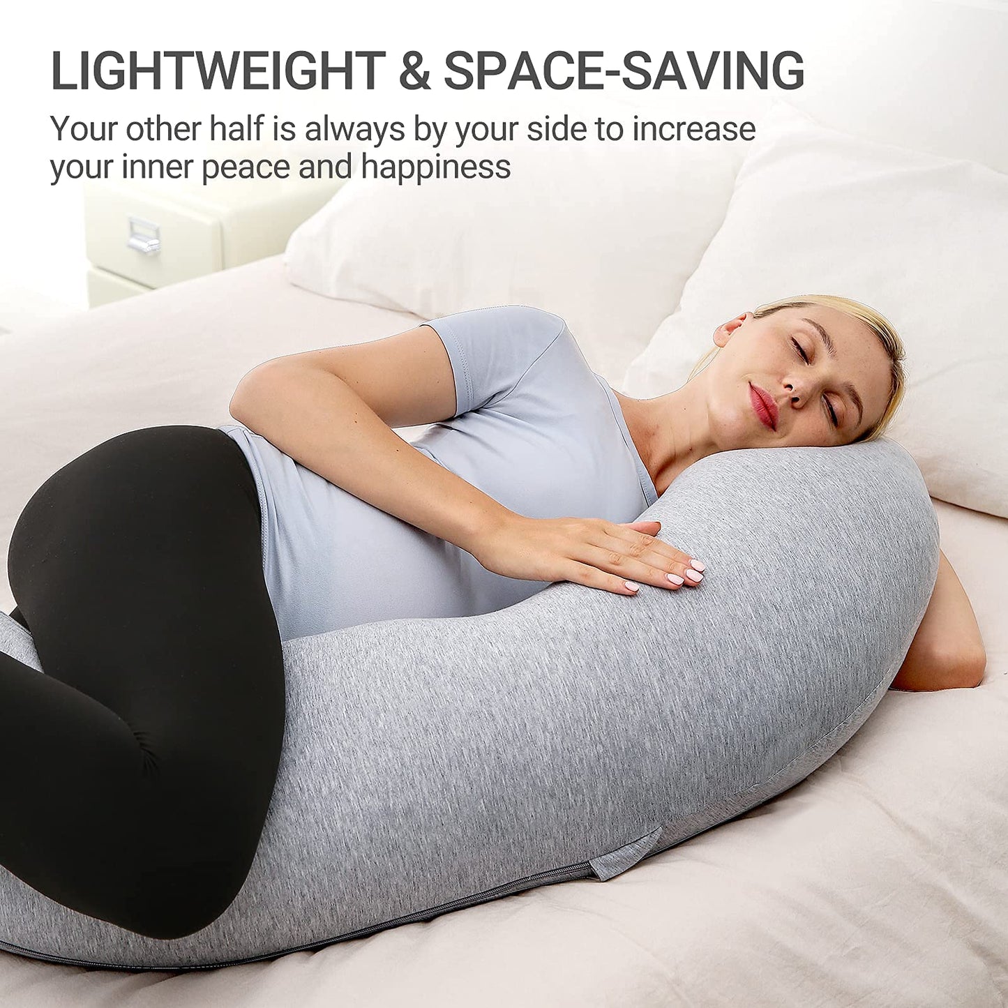Momcozy Almohadas de embarazo en forma de J