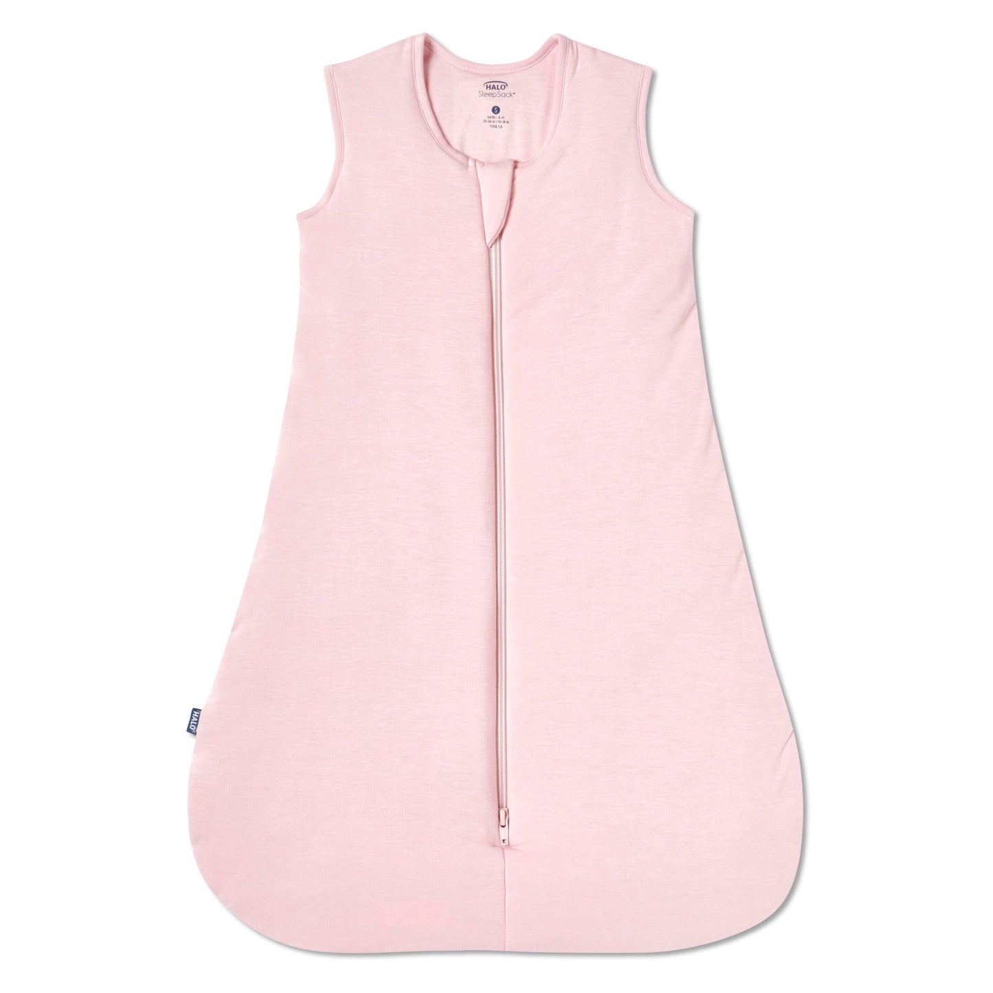 HALO Manta de bambú supersuave de 1.5 TOG – Saco de dormir suave y afelpado para recién nacidos, bebés y niños pequeños, diseño saludable para la cadera, lavable a máquina, 0 – 6 meses