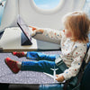 Reposapiés de avión para niños, extensor de asiento