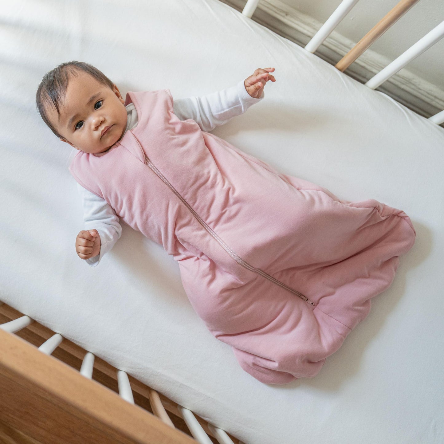 HALO Manta de bambú supersuave de 1.5 TOG – Saco de dormir suave y afelpado para recién nacidos, bebés y niños pequeños, diseño saludable para la cadera, lavable a máquina, 0 – 6 meses