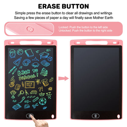 Tabletas LCD para escritura, paquete de 2, 10 pulgadas