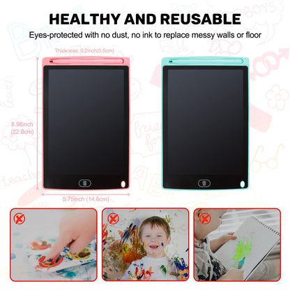 Tabletas LCD para escritura, paquete de 2, 10 pulgadas