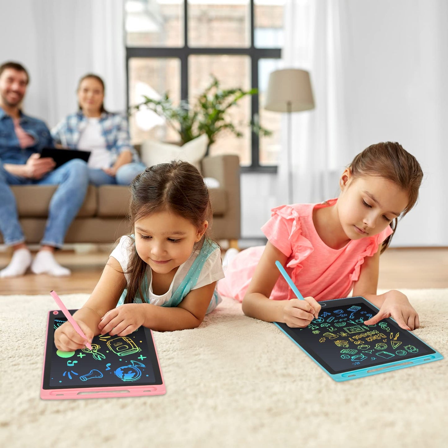 Tabletas LCD para escritura, paquete de 2, 10 pulgadas
