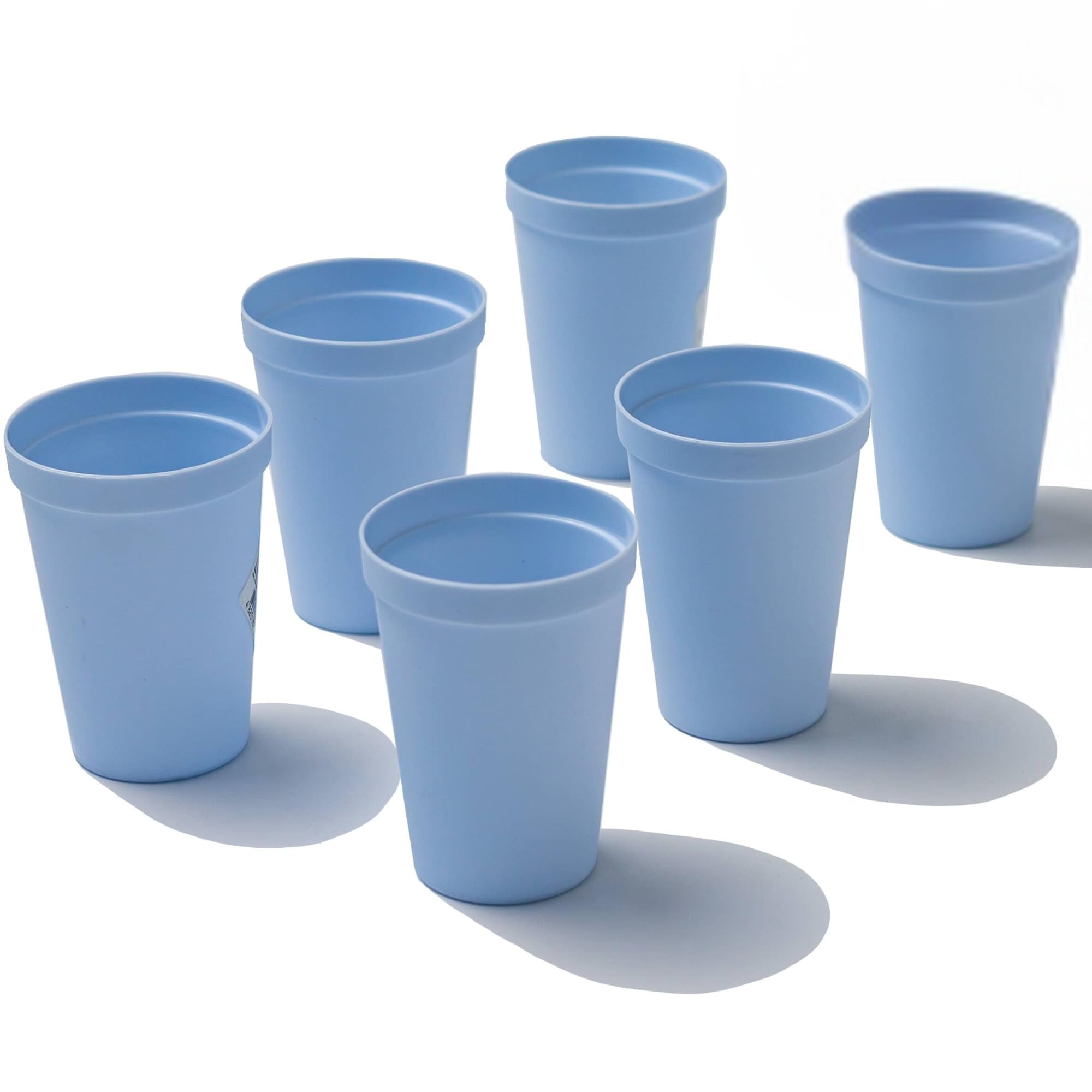 Vasos de plástico pequeños para beber de 7 oz