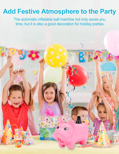 Inflador Globos Electrico, 300W Mini Bomba Eléctrica para Globos