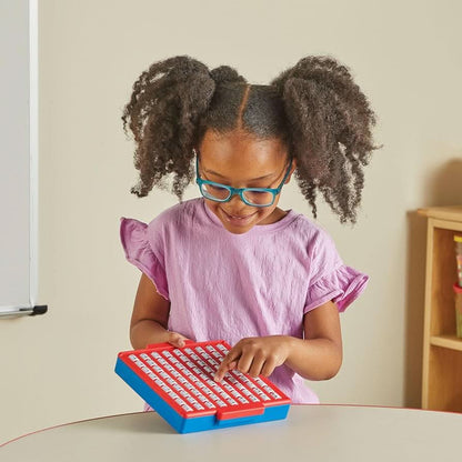 hand2mind Tabla de Práctica de Resta, Juegos de Datos Matemáticos