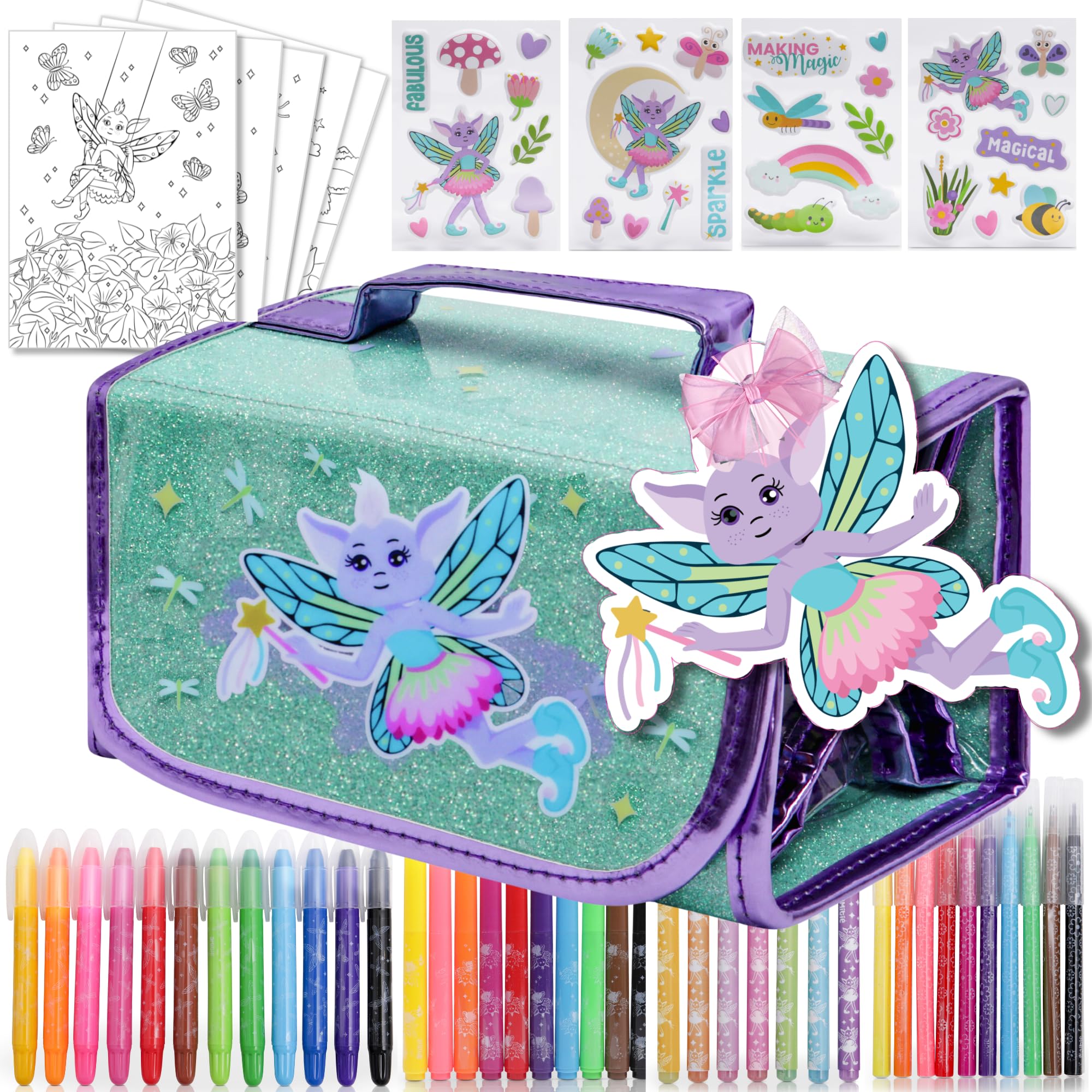 Juego de marcadores perfumados lavables