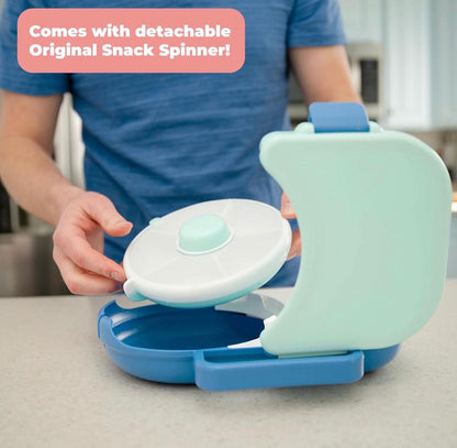 GoBe Lonchera para niños con tapa giratoria pequeña para aperitivos