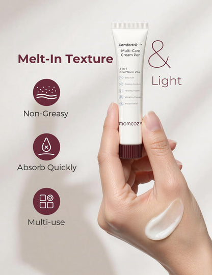 Momcozy ComfortNip™ Crema de Rellena para Lápiz de Cuidado Múltiple 3-en-1
