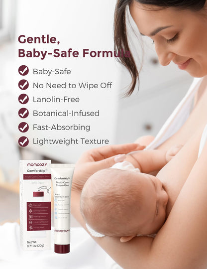 Momcozy ComfortNip™ Crema de Rellena para Lápiz de Cuidado Múltiple 3-en-1