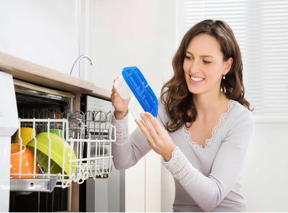 AQSXO 5 recipientes de comida Bento para aperitivos, almacenamiento de alimentos dividido