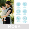 Moby- Portabebés clásico, color pear