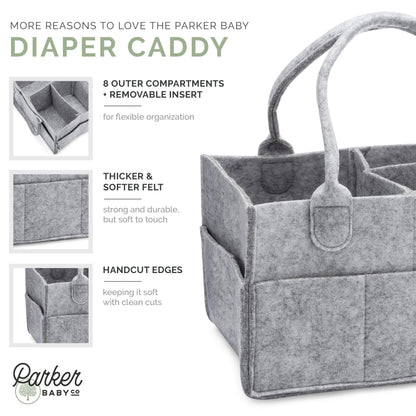 Parker Baby Co. Organizador de pañales para bebé