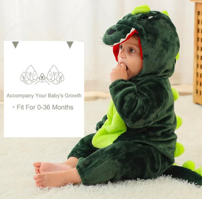 Mameluco con capucha de animal