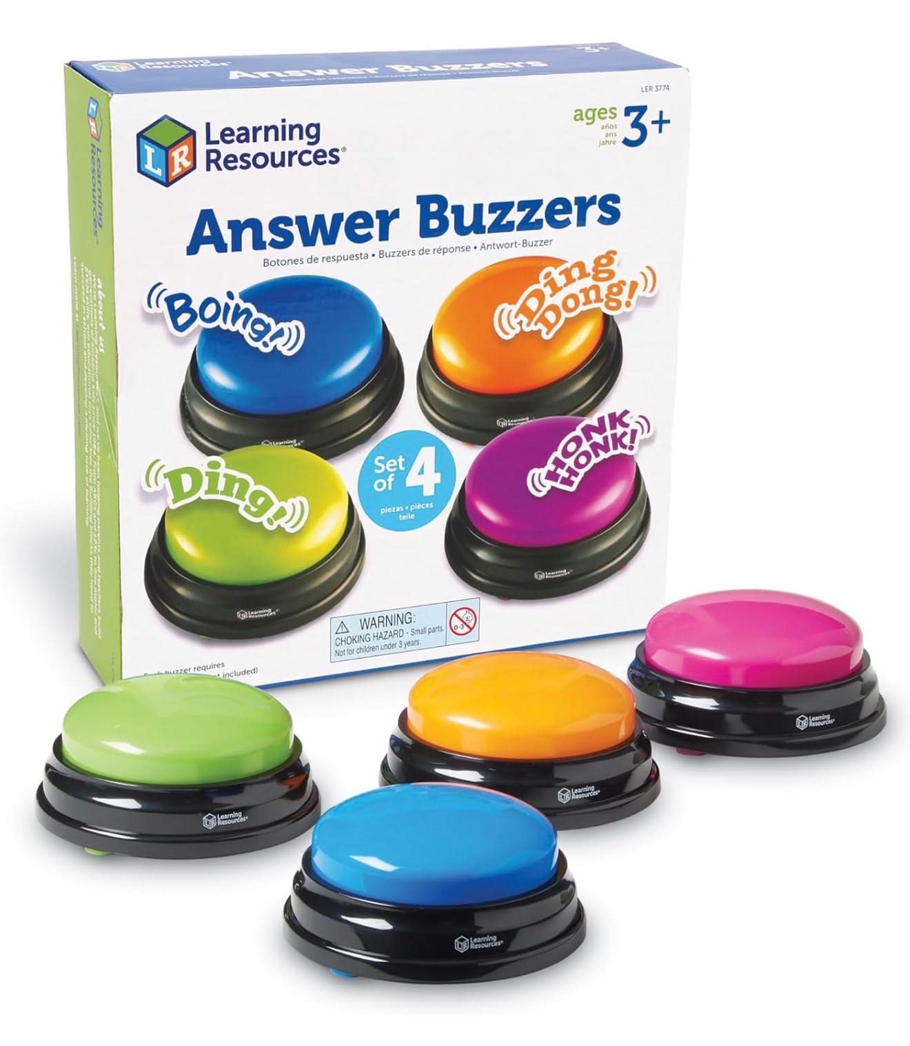 Learning Resources Answer Buzzers - Suministros imprescindibles para el aula