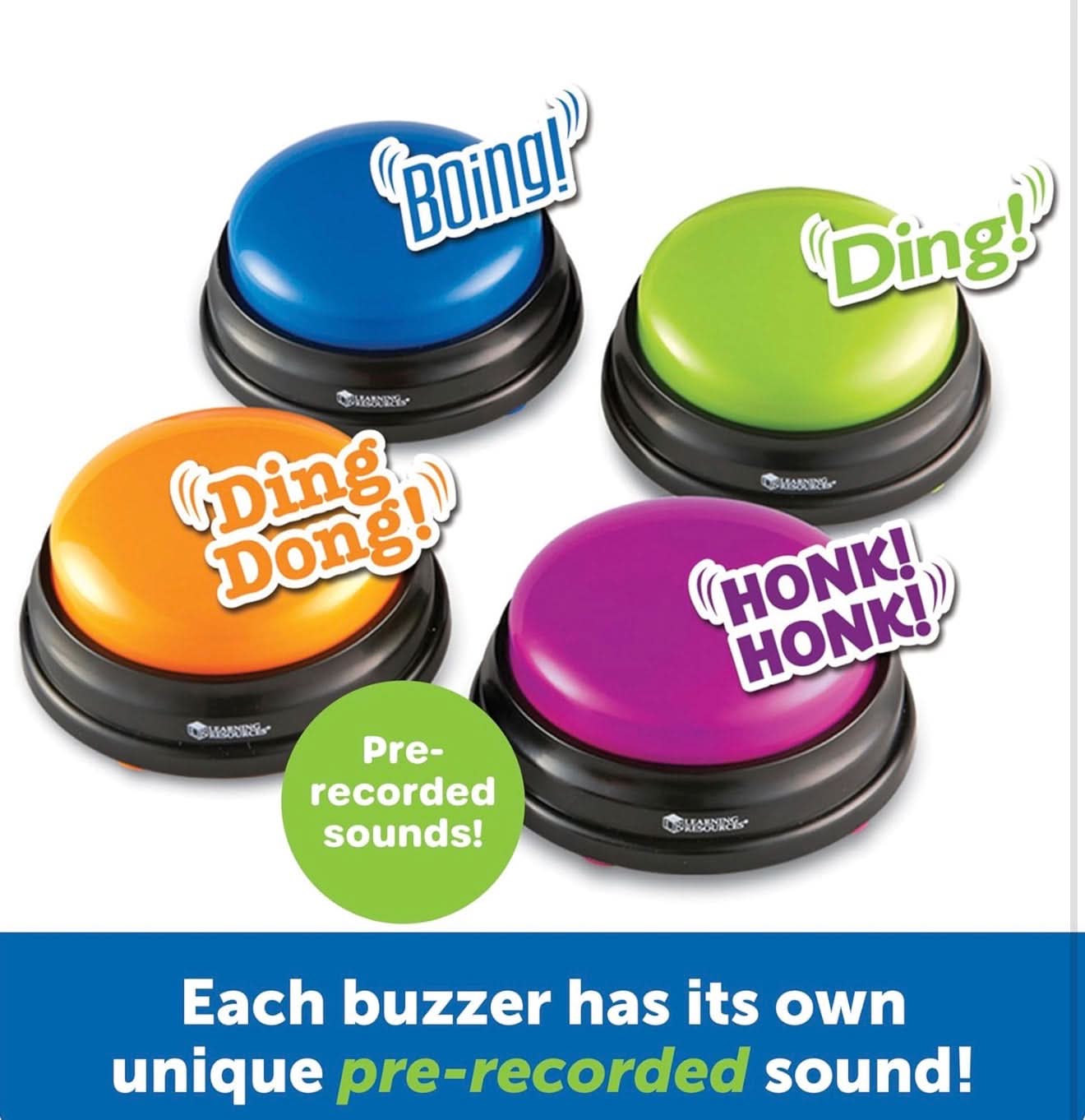 Learning Resources Answer Buzzers - Suministros imprescindibles para el aula