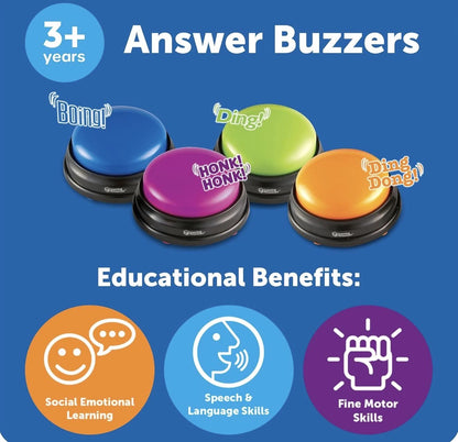 Learning Resources Answer Buzzers - Suministros imprescindibles para el aula