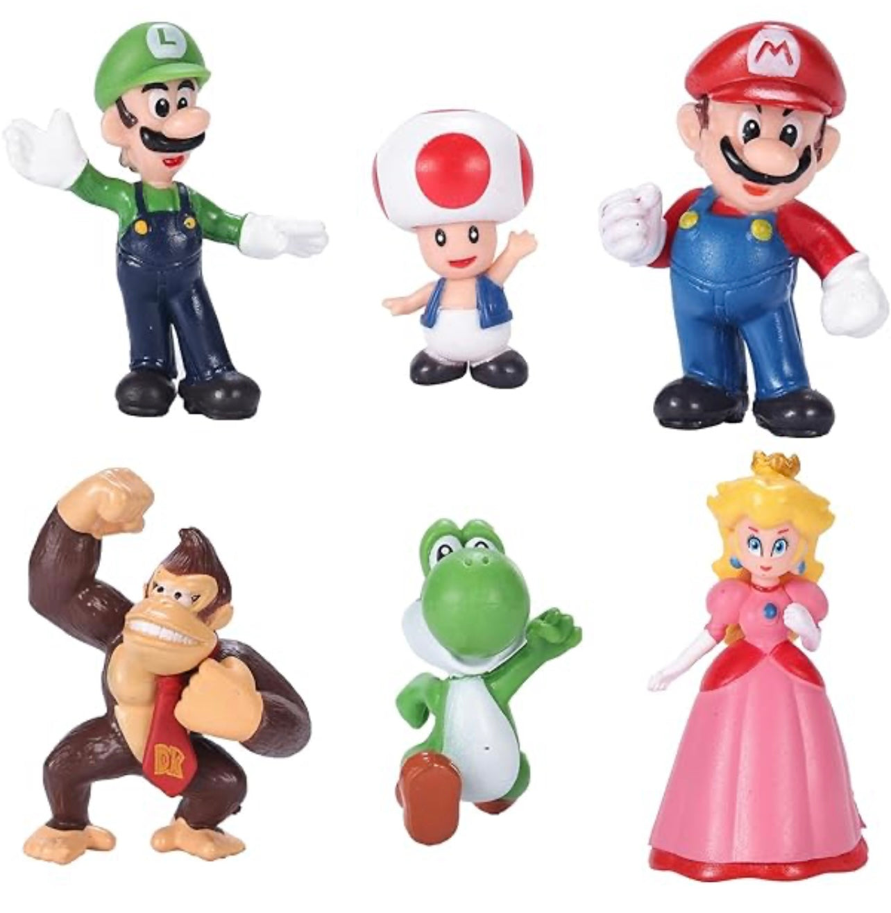 6 figuras de Mario