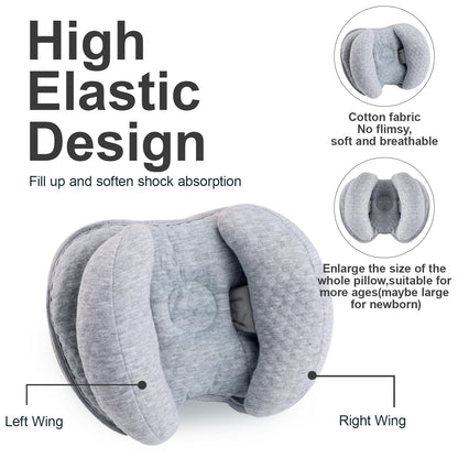 KAKIBLIN Almohada de apoyo para el cuello y la cabeza del bebé