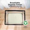 Keababies paquete de 2 sábanas ajustables para minicuna - 38 x 26 Pack N Play