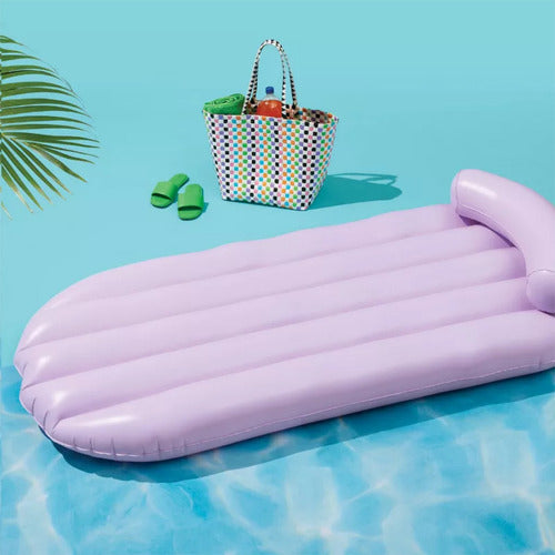 Inflable Flotador Grande Flotador Con Almohadilla- 6 Ft Long