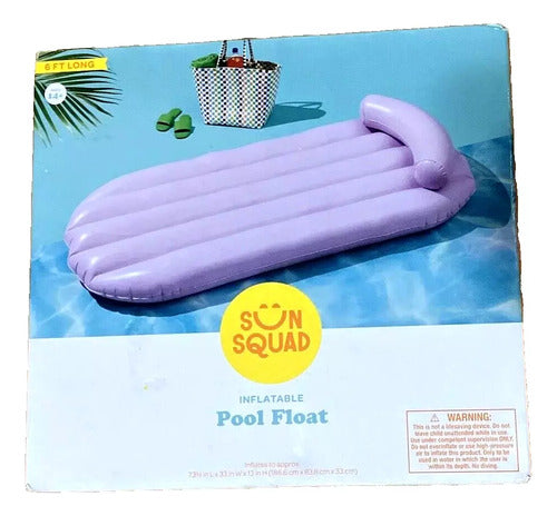 Inflable Flotador Grande Flotador Con Almohadilla- 6 Ft Long