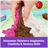 Kinetic Sand Scents, juego de golosinas para helado con 3 colores