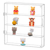 Vitrina de acrílico transparente con puerta para montaje en pared