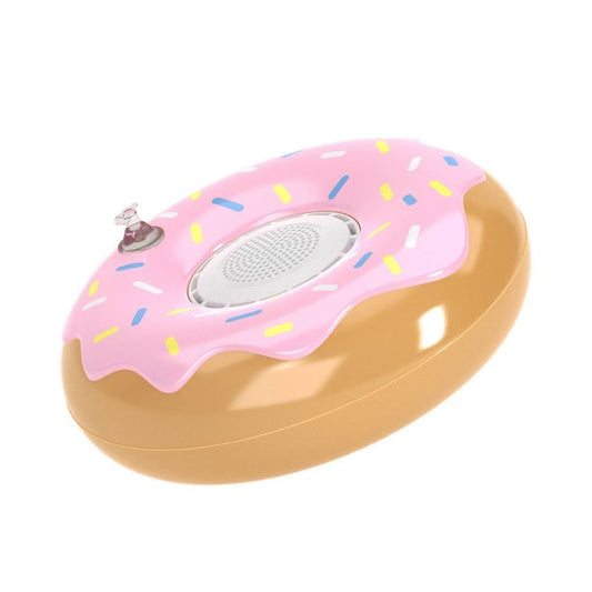 GEMS Donut Novedad Altovoz Flotante Rosa Beige Modelo DONUT
