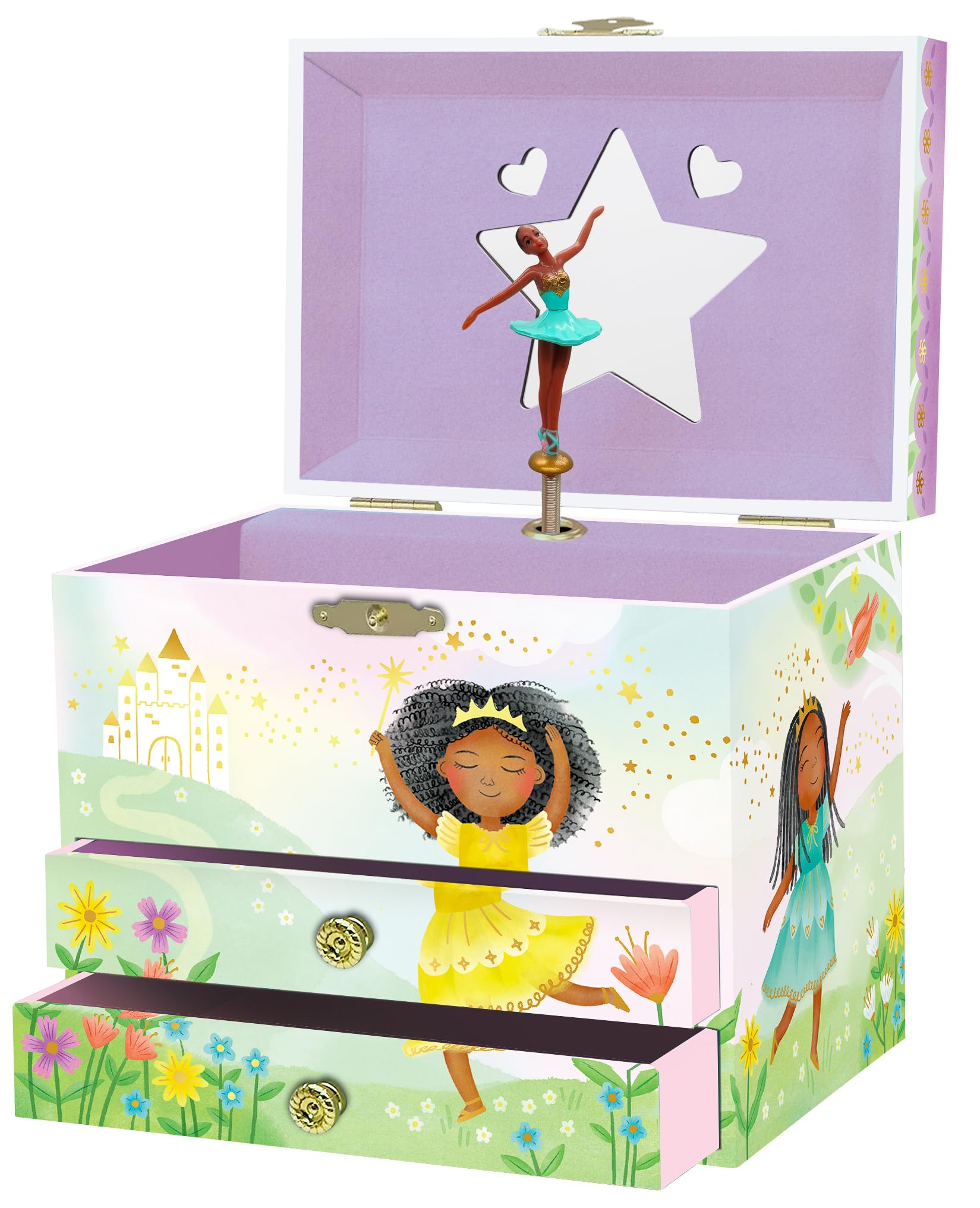 Joyero musical de bailarina Giggle & Honey