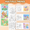 20 páginas libro para pintar con agua