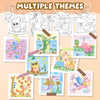 20 páginas libro para pintar con agua