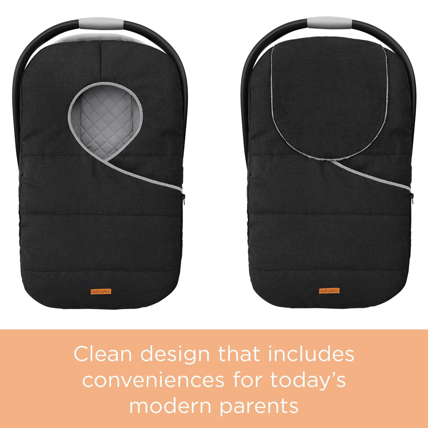 liuliuby Funda de invierno para asiento de automóvil para bebé