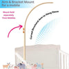 Soporte de brazo para guardería de bebé