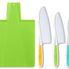 Tovla Jr Kids Kitchen Cuchillos Montessori y tabla de cortar plegable
