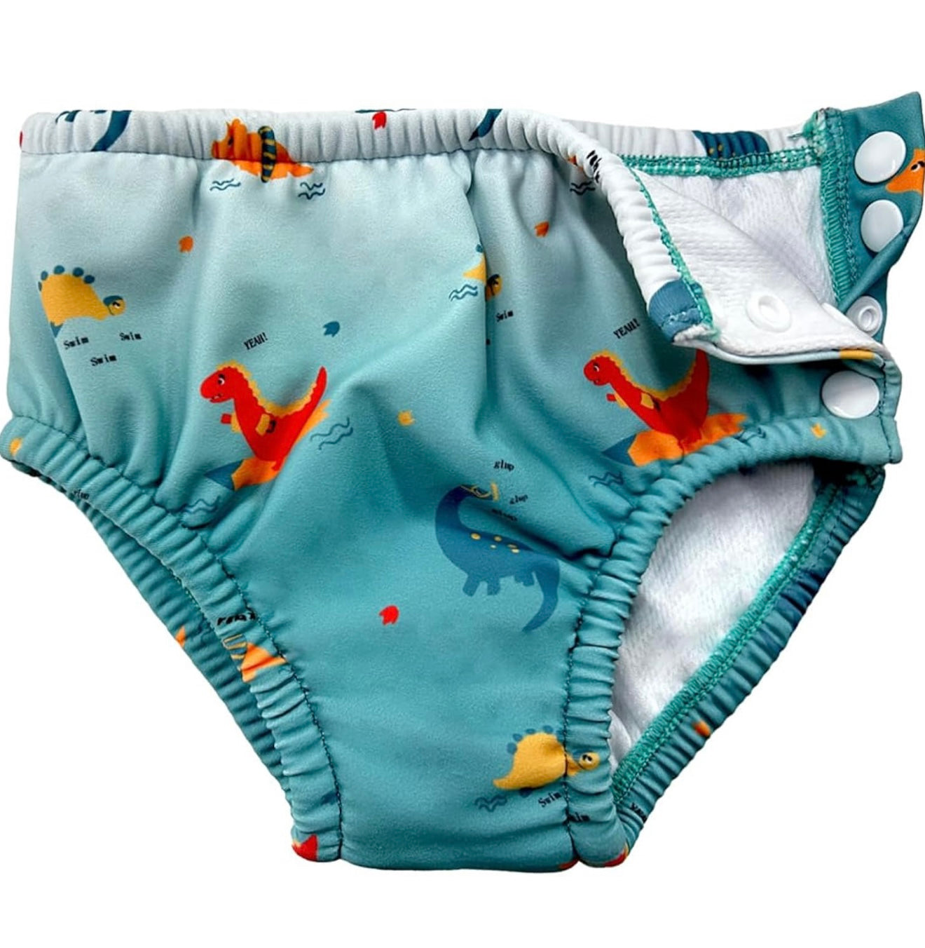Pañales de baño reutilizables weVSwe para bebés, impermeables, con protección UPF 50+, 0-6 meses