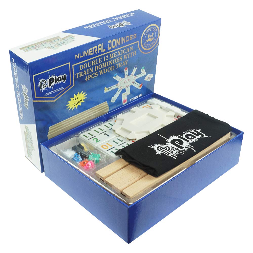 Juego de dominó de tren mexicano