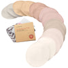 Almohadillas de lactancia de viscosa de bambú orgánico, 14 almohadillas lavables para lactancia materna