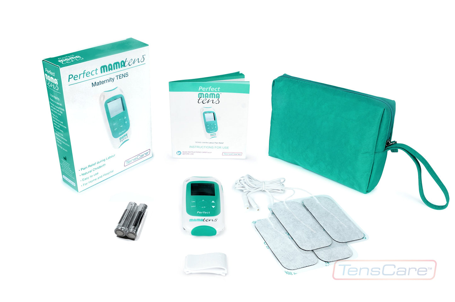 TensCare Perfecto MamaTENS- Unidad TENS para alivio del dolor durante el parto