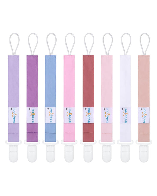 babygoal Clips para Chupete de Bebé Paquete de 8