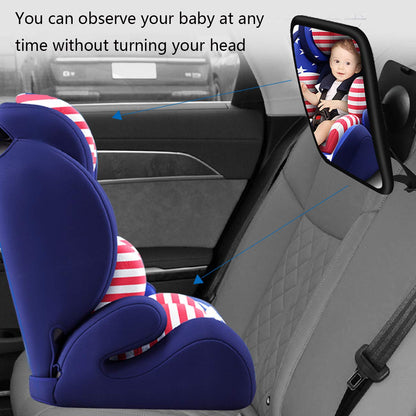 Espejo retrovisor para asientos de automóvil para bebés