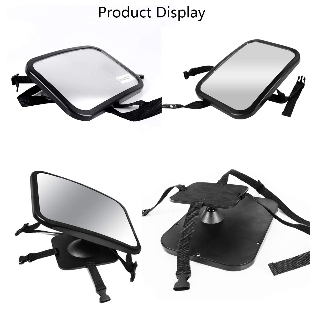 Espejo retrovisor para asientos de automóvil para bebés