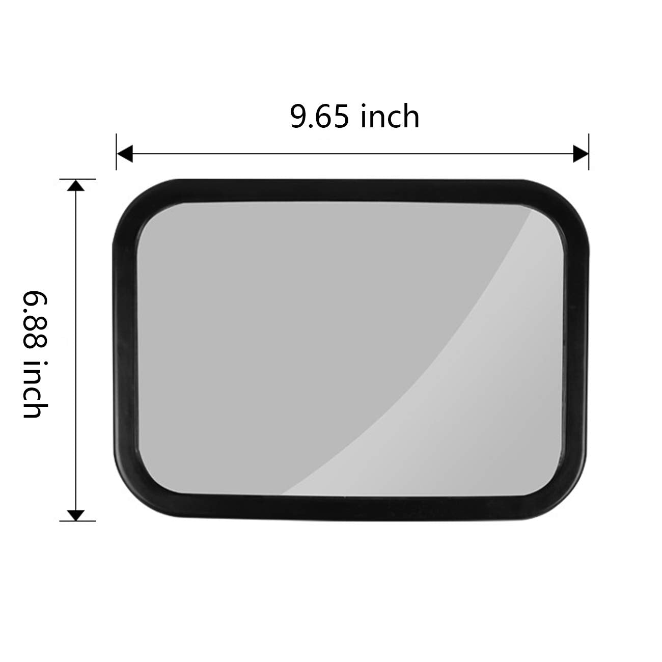Espejo retrovisor para asientos de automóvil para bebés