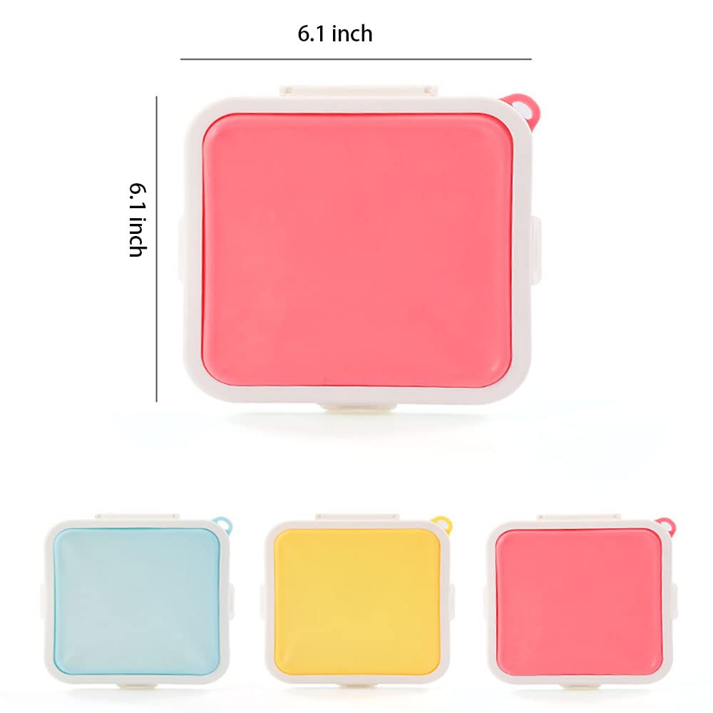 LIANZHENMU Caja De Almacenamiento De Sándwich en color CELESTE